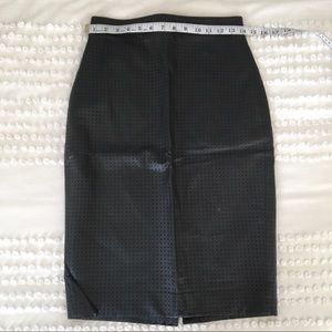 Banana Republic pleather pencil skirt